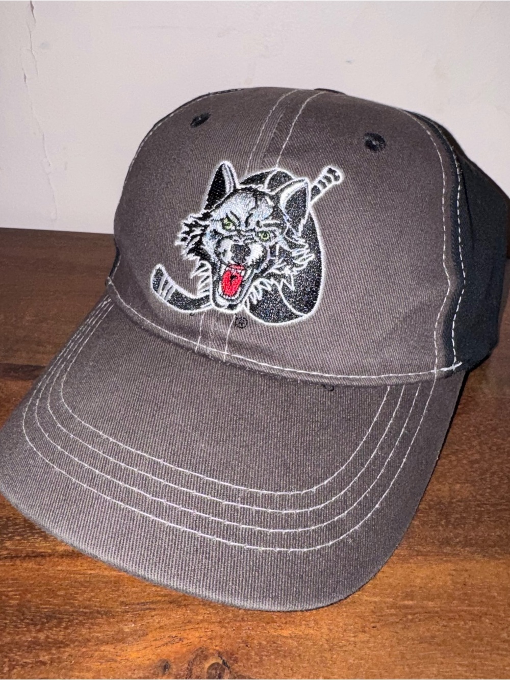 Chicago Wolves AHL Wolf Hockey Baseball Cap